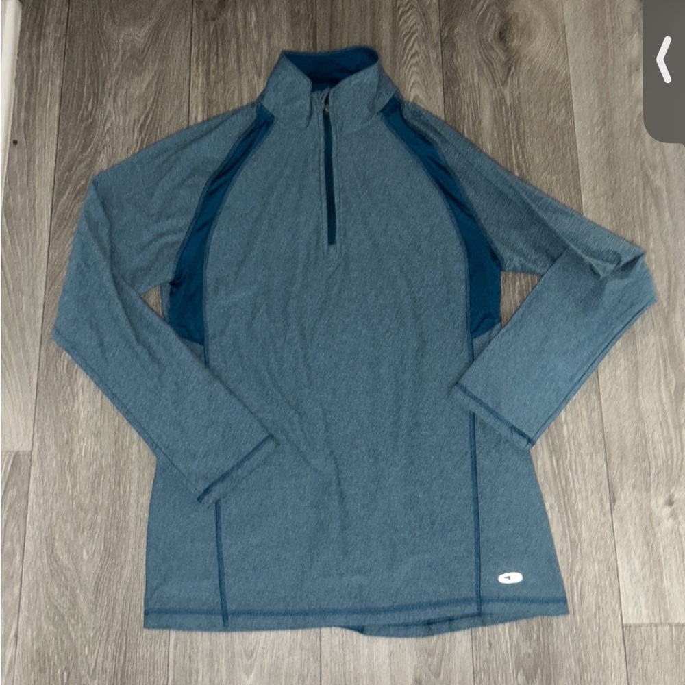 Champion long sleeve dry fit zip up